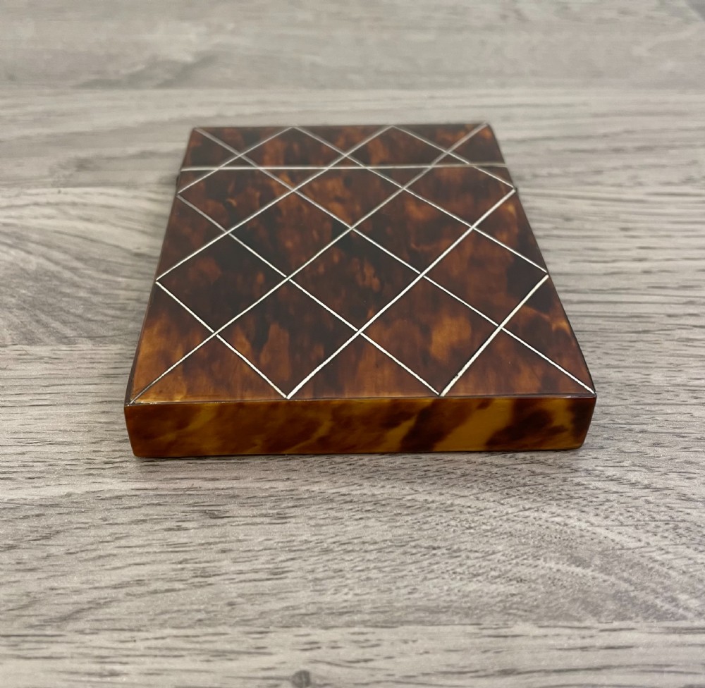 19th Century Tortoiseshell Card Case View IX