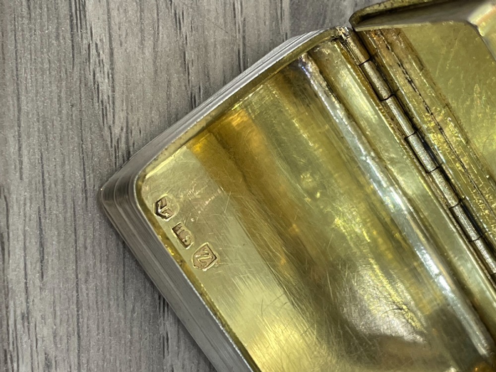 George IV Solid Silver Snuff Box View VI