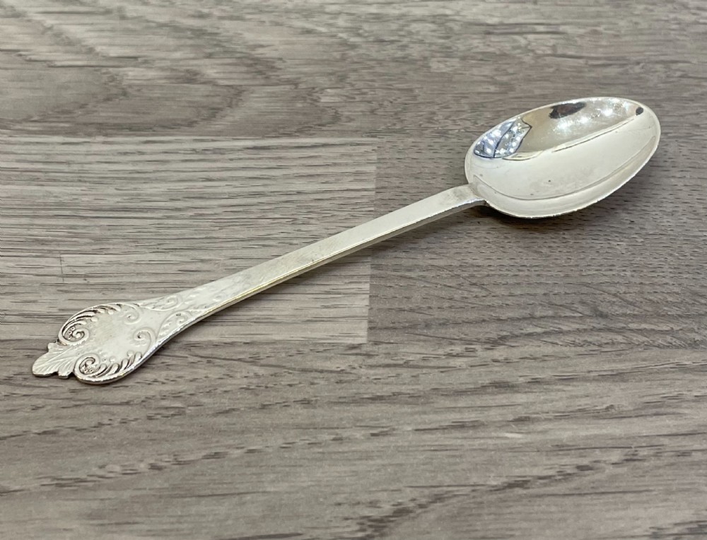 Victorian Britannia Silver Trefid Spoon, 1898