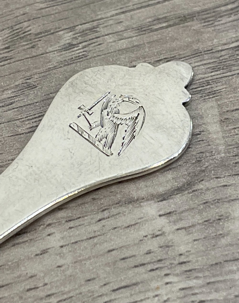 Victorian Britannia Silver Trefid Spoon, 1898 View IV