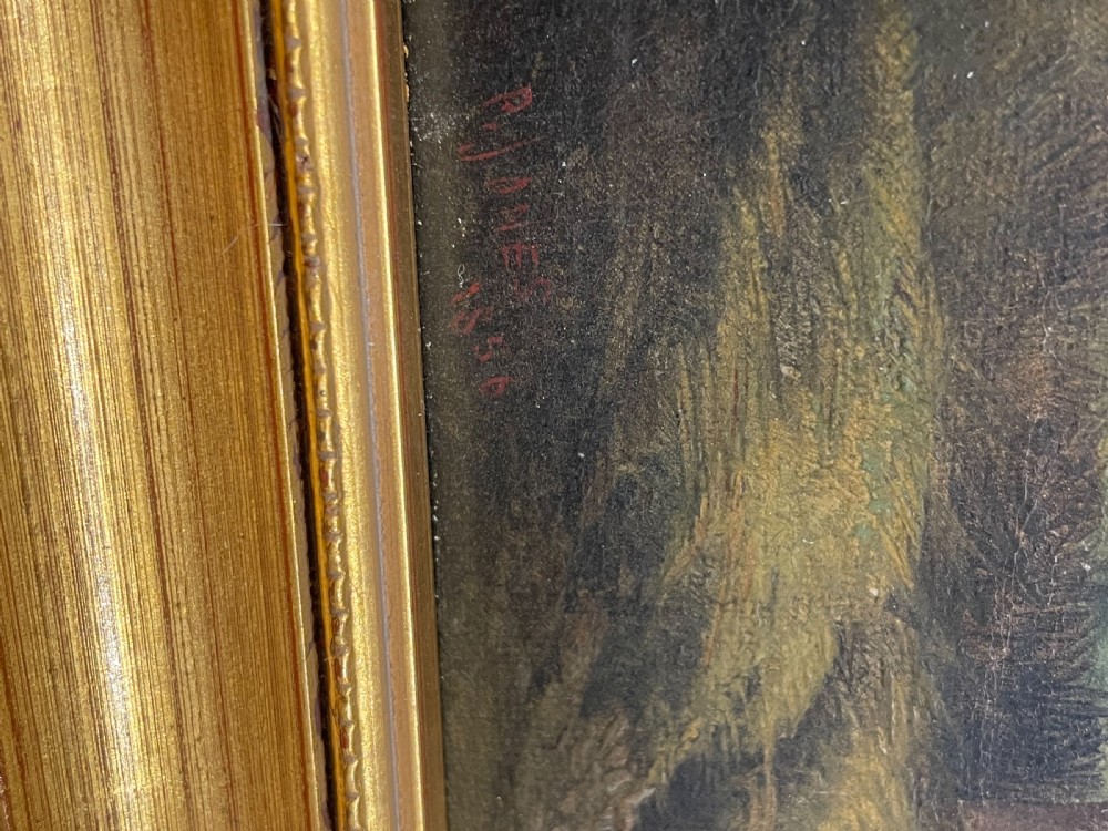 Victorian Oil Painting By Paul Jones View V