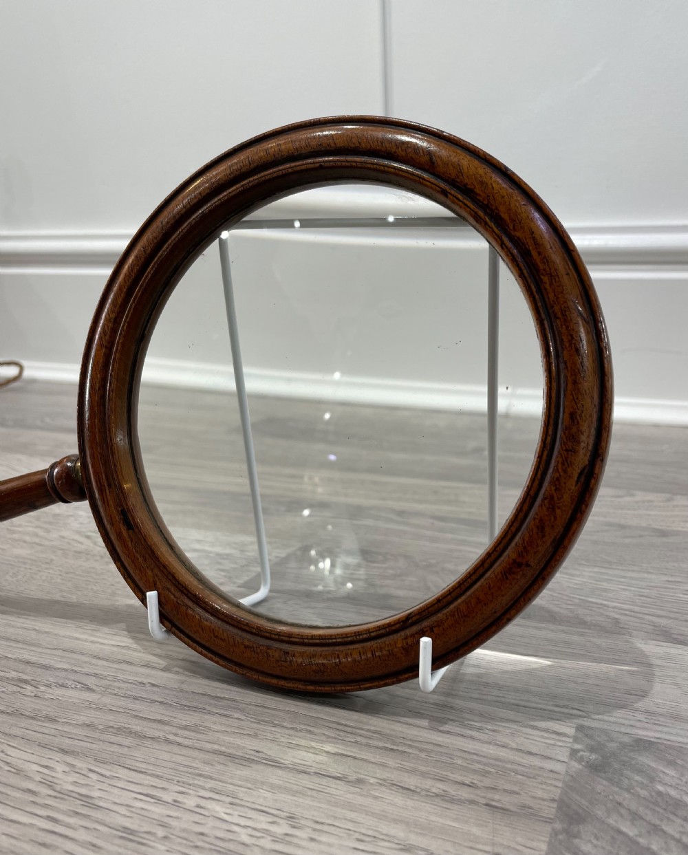 Regency Mahogany Gallery Magnifying Glass View III