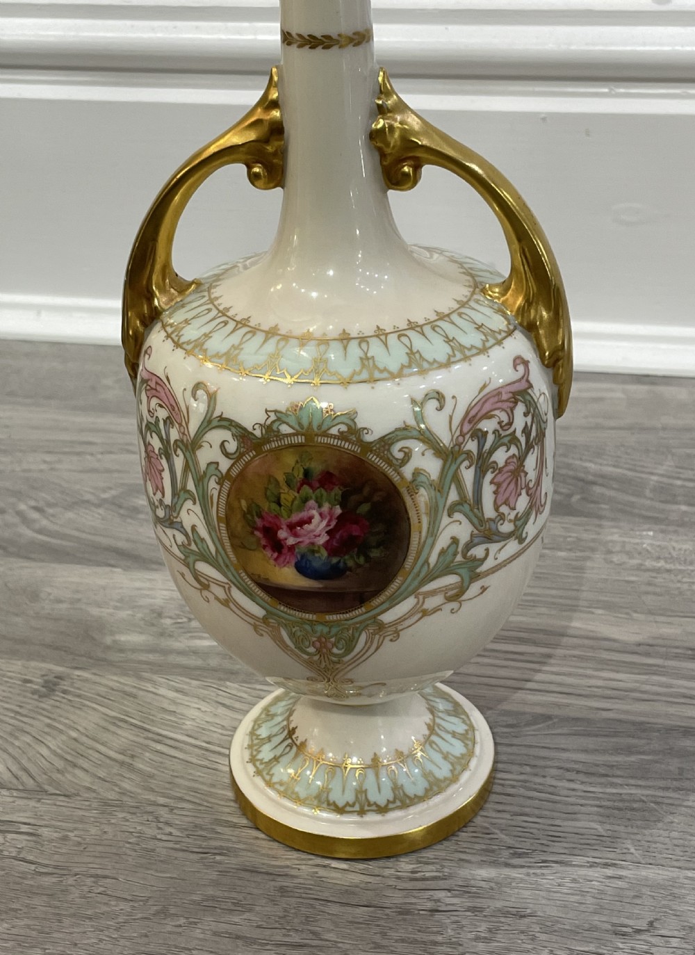 George V Royal Worcester Vase, 1921 View II