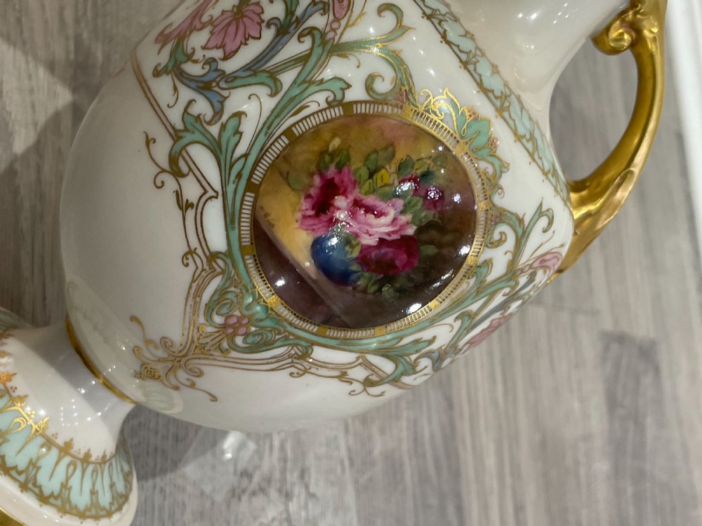 George V Royal Worcester Vase, 1921 View VII