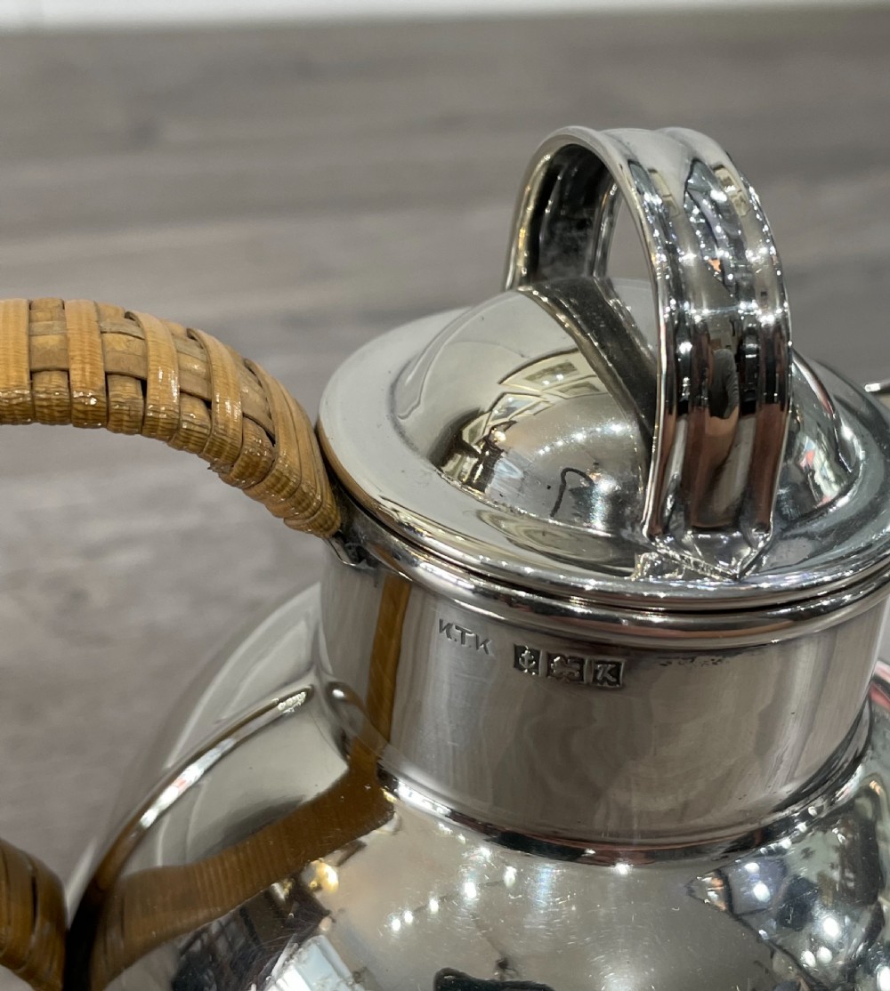 Solid Silver Guernsey 1 Pint Milk Jug View V