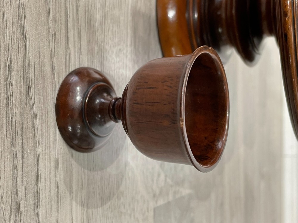 Exceptional George III Treen Egg Cruet View VIII