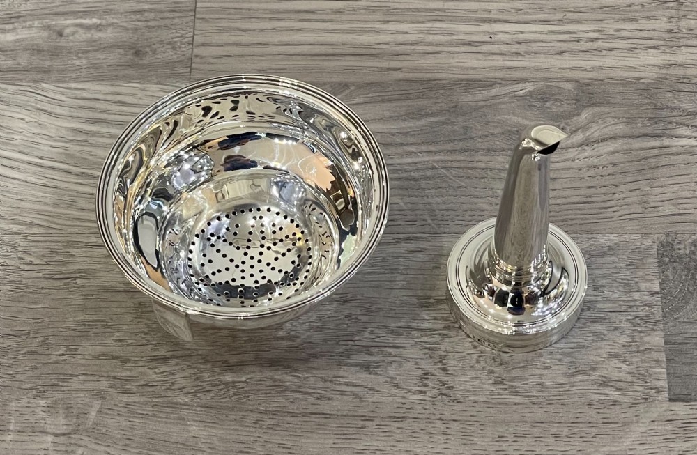 George III Silver Wine Funnel, 1793 View II