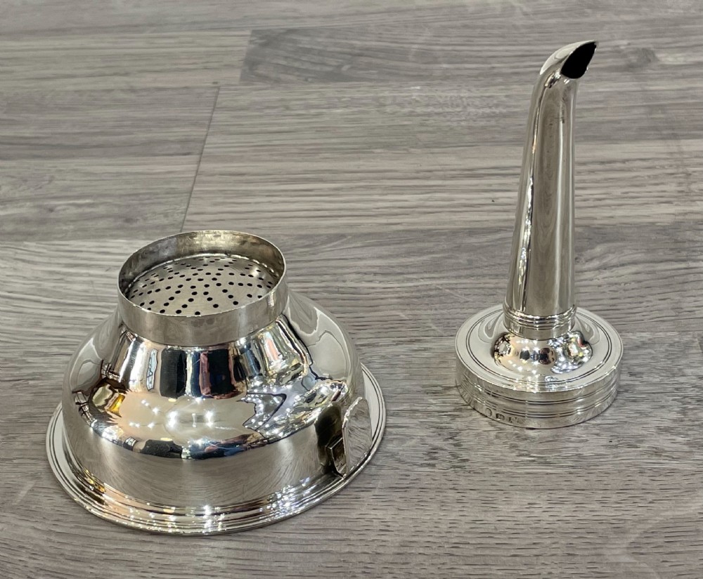 George III Silver Wine Funnel, 1793 View VI