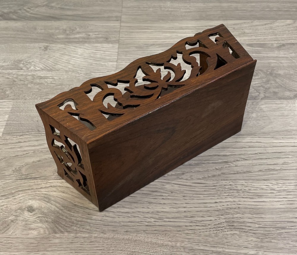 Regency Rosewood Desk Correspondence Tray View V