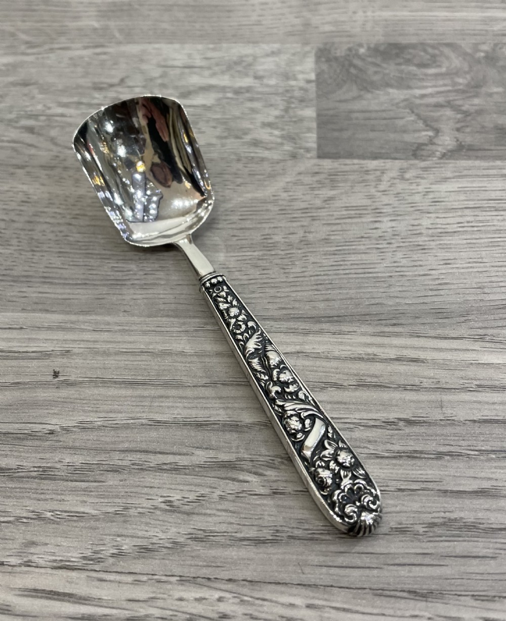 George IV Silver Caddy Spoon, 1823