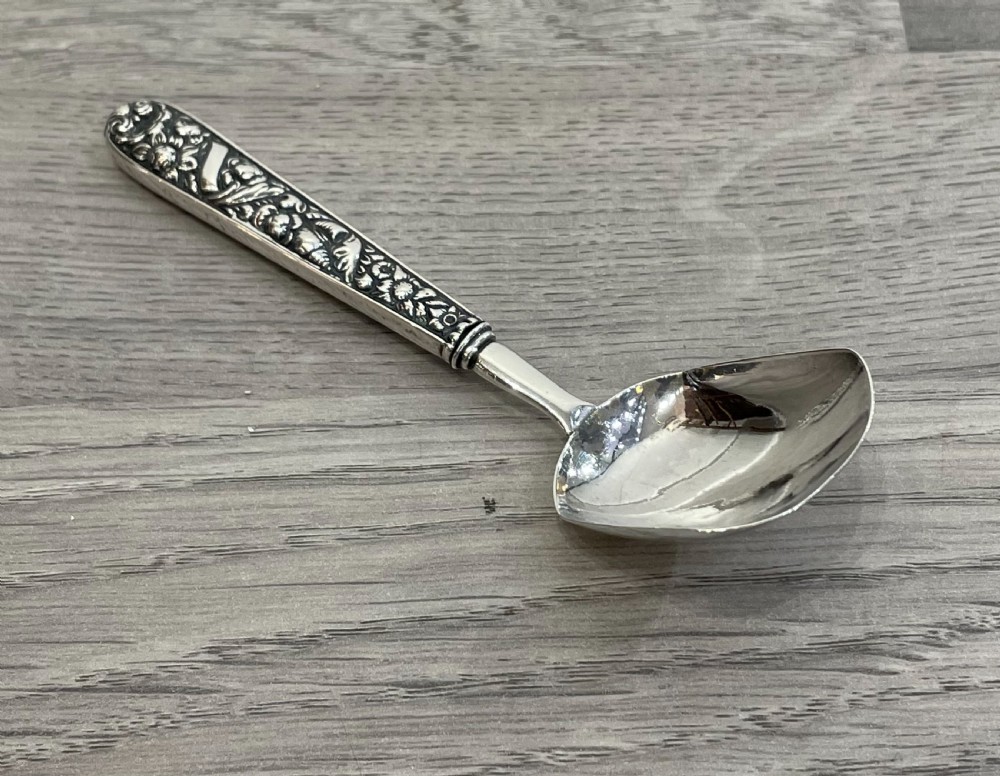 George IV Silver Caddy Spoon, 1823 View II