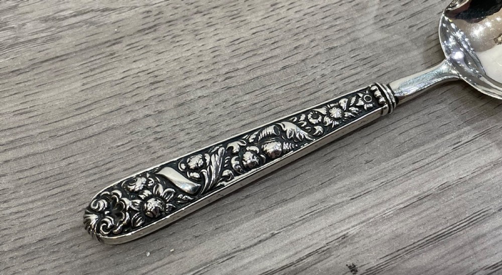 George IV Silver Caddy Spoon, 1823 View V