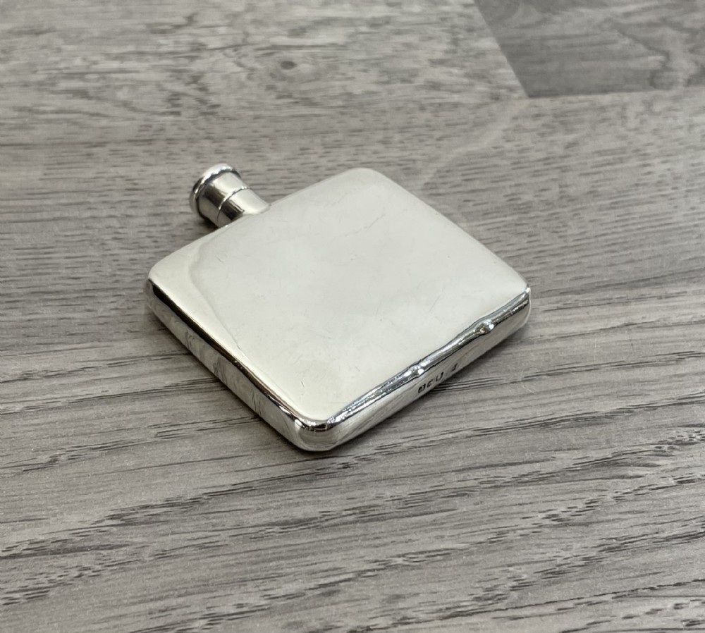 George V Small Silver Ladies Hip Flask