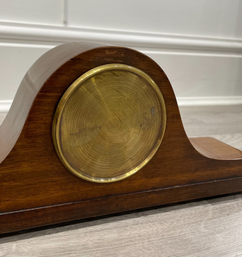 Edwardian Inlaid Mahogany Mantel Clock View VI