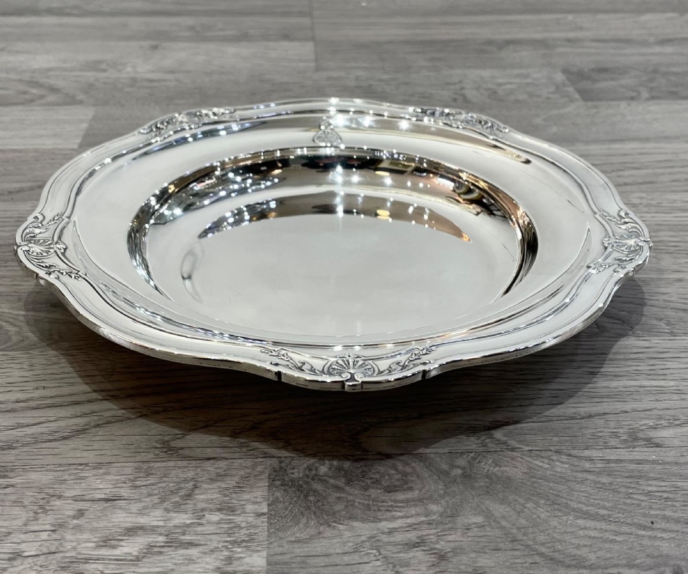 Rare Solid Silver Plate, Haile Selassie Dinner Service View IV