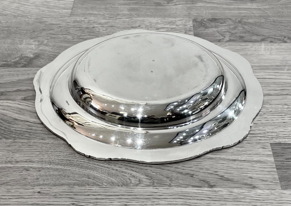 Rare Solid Silver Plate, Haile Selassie Dinner Service View VIII