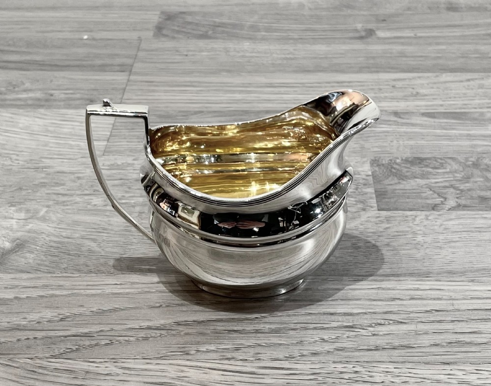 Quality George V Solid Silver Tea Set, 1915 View VII