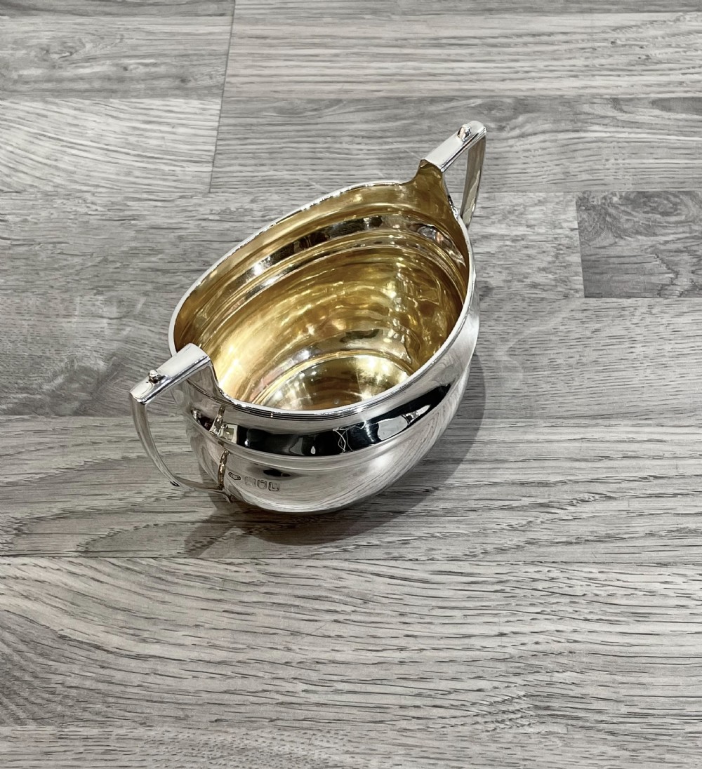 Quality George V Solid Silver Tea Set, 1915 View VIII