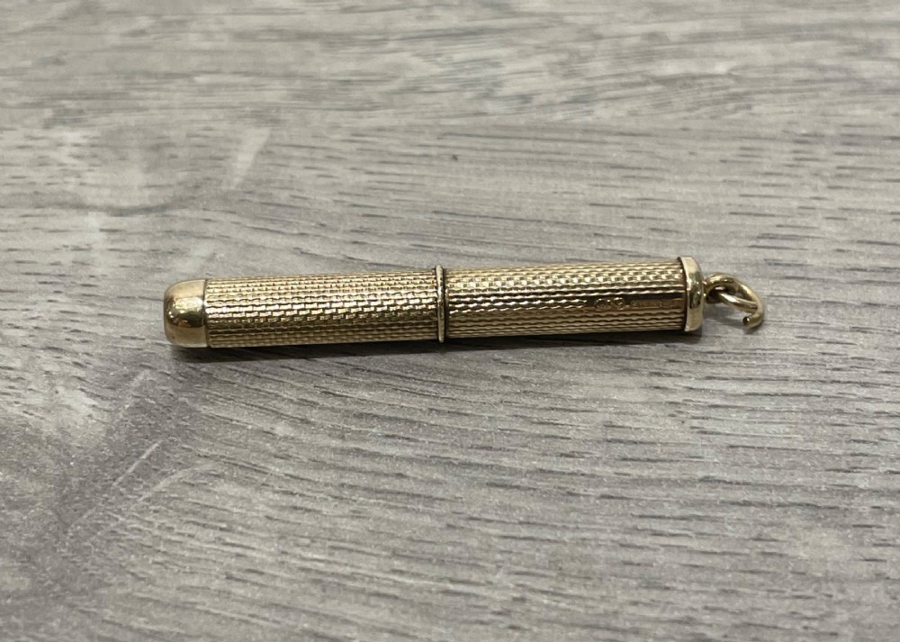 Quality 9ct Gold Cigar Piercer by Cohen & Charles View VI