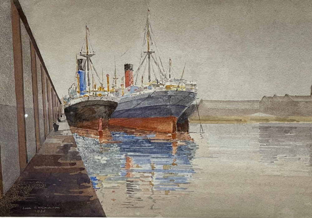 John Hobson Nicholson (1911-1988) Watercolour 