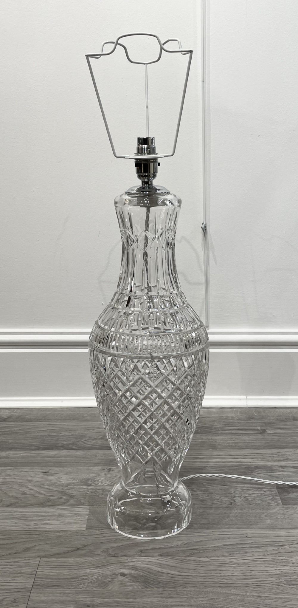 Stunning Waterford Crystal Table Lamp