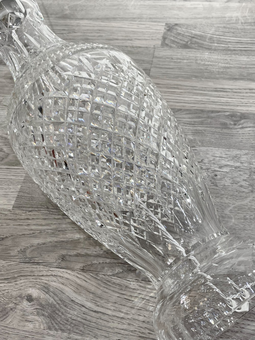 Stunning Waterford Crystal Table Lamp View VI