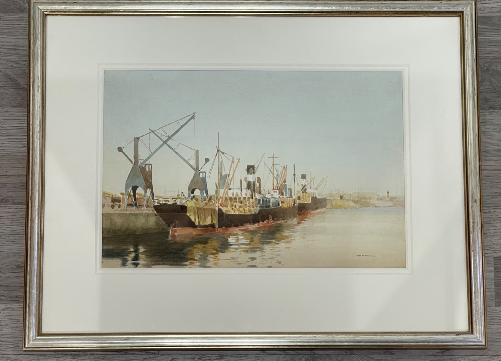 Pair of Watercolours by John Hobson Nichsolon (1911-1988) View IX