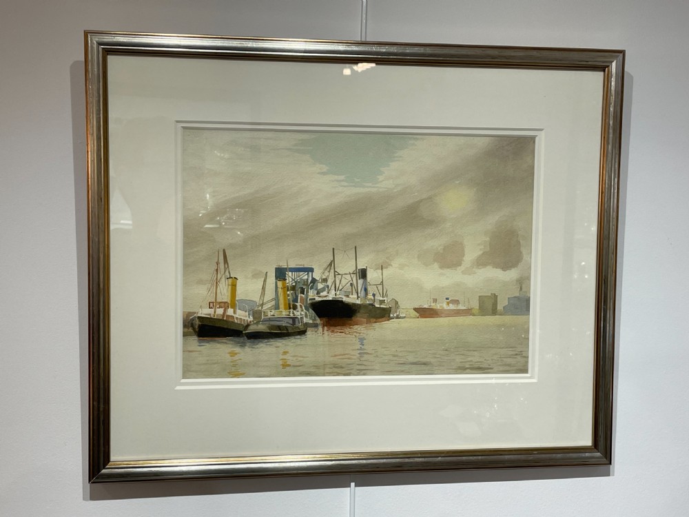 Pair of Watercolours by John Hobson Nichsolon (1911-1988) View XI