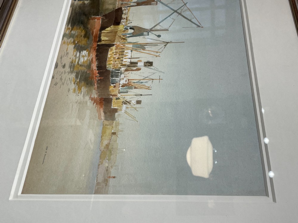 Pair of Watercolours by John Hobson Nichsolon (1911-1988) View XIII