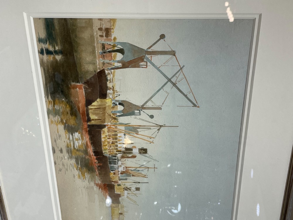 Pair of Watercolours by John Hobson Nichsolon (1911-1988) View XIV