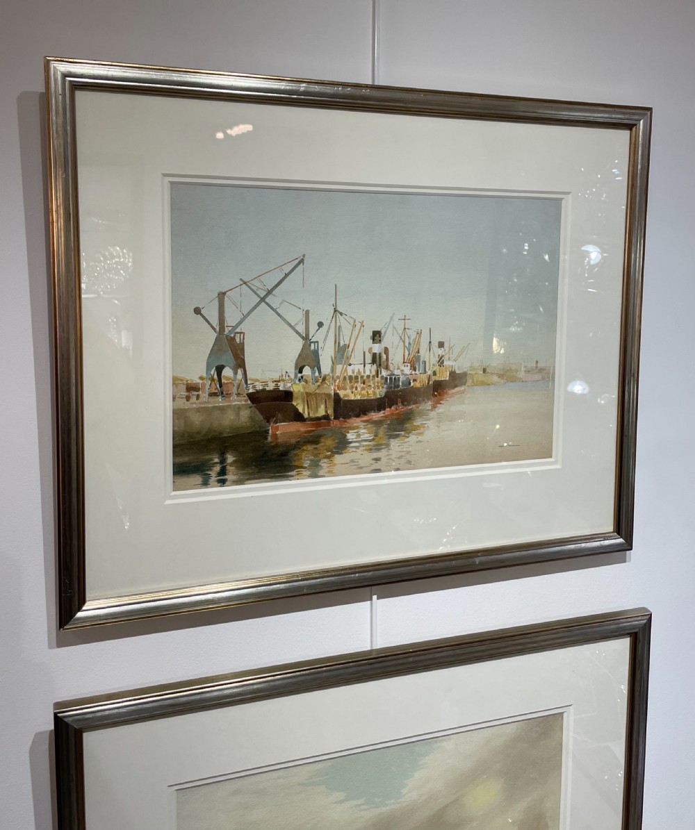 Pair of Watercolours by John Hobson Nichsolon (1911-1988) View XV