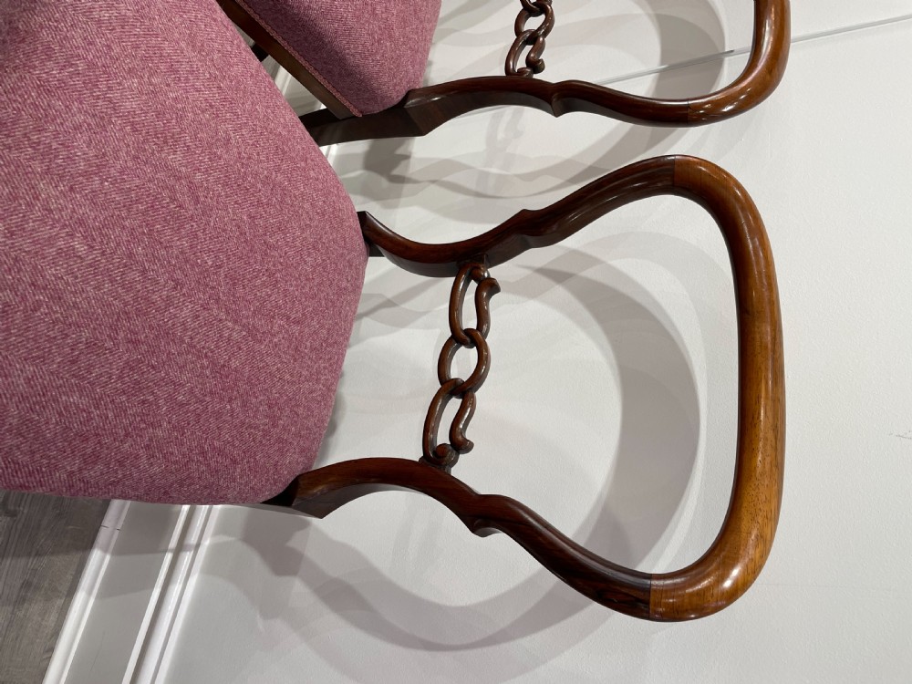 Quality Pair of Victorian Rosewood Chairs View II
