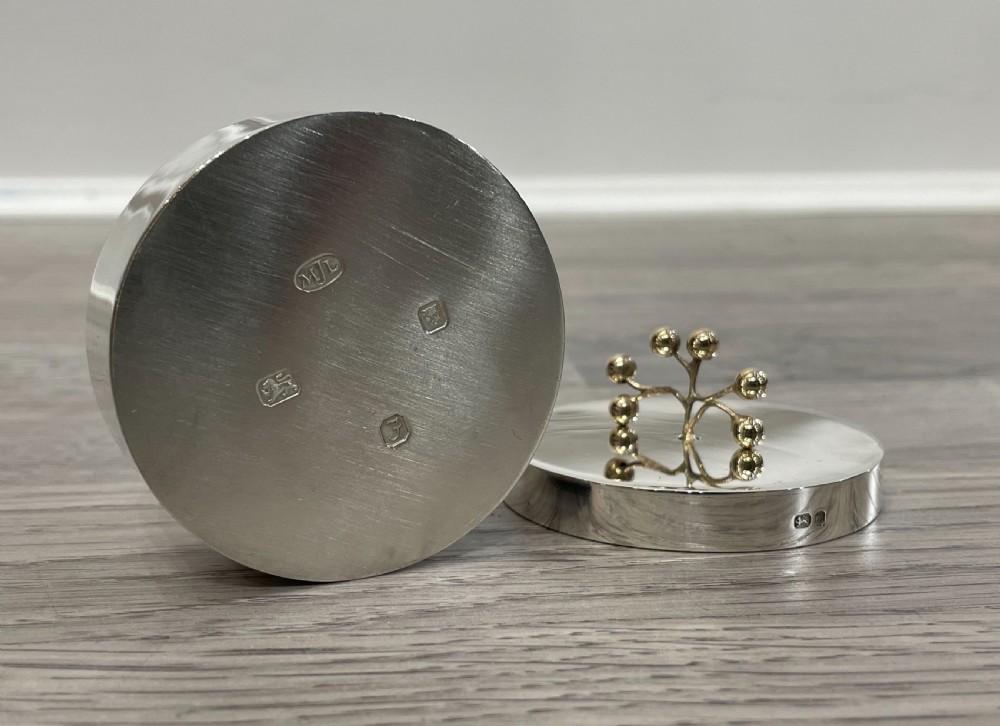 Modernist Silver & Silver Gilt Box View V