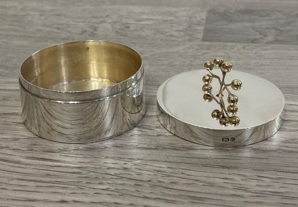 Modernist Silver & Silver Gilt Box View VI