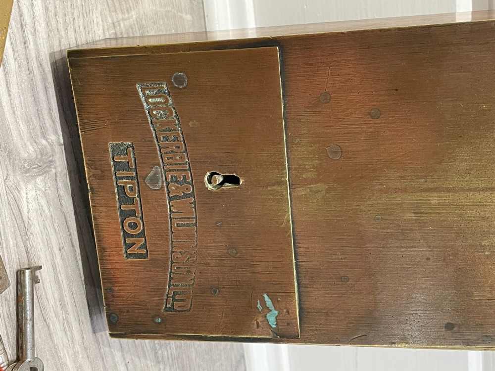Lockerbie & Wilkinson Brass Toilet Lock View III