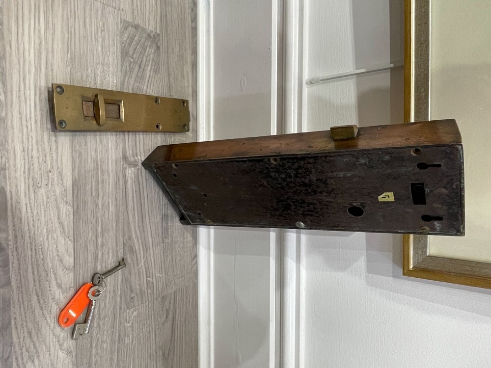 Lockerbie & Wilkinson Brass Toilet Lock View VII