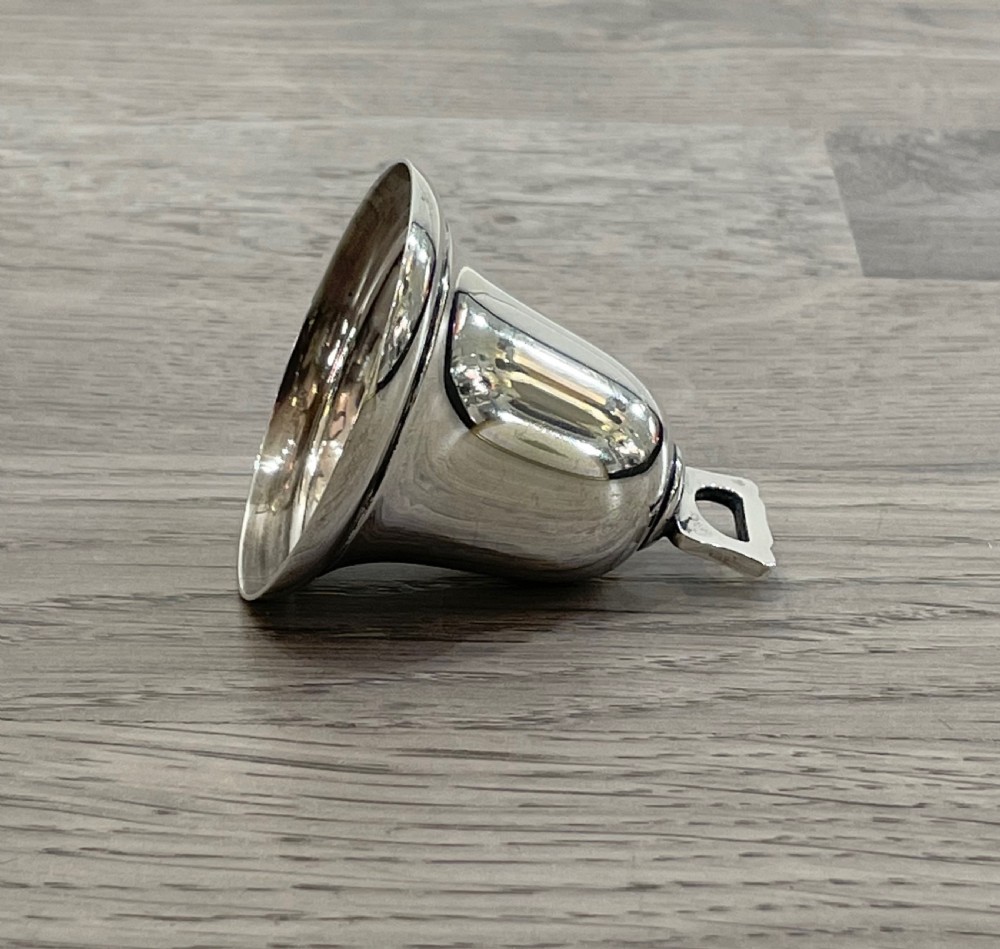 George V Solid Silver Table Bell View IV