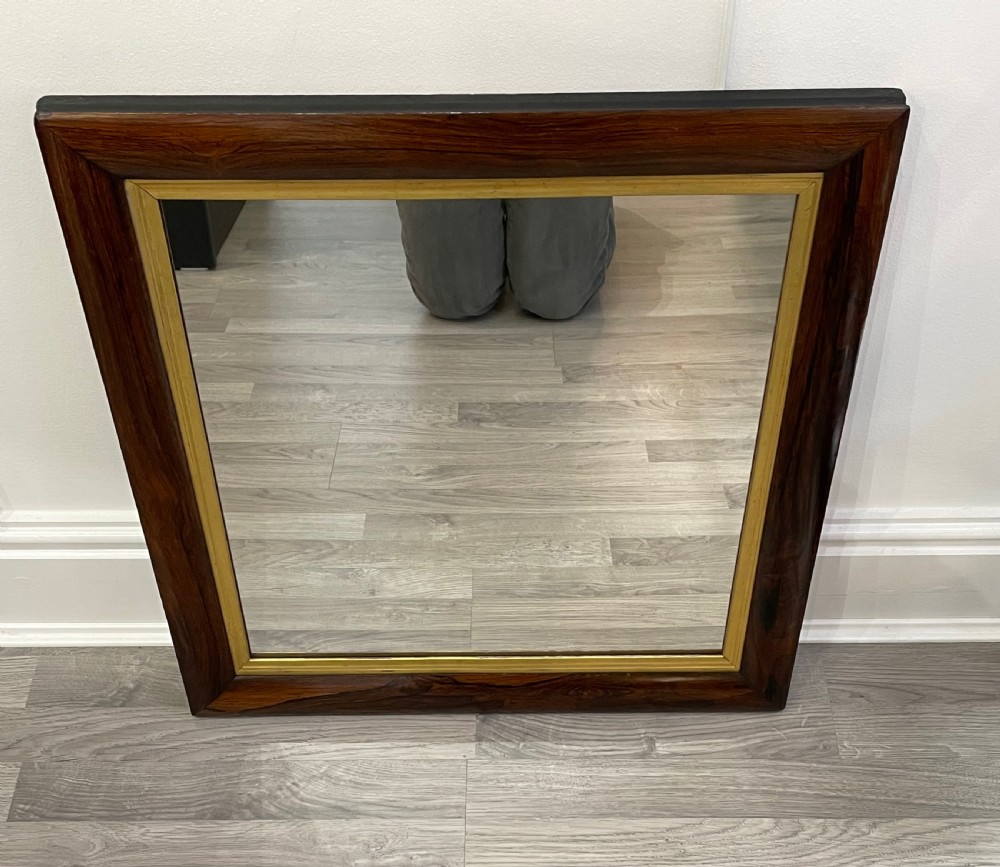 Victorian Rosewood Framed Mirror View III