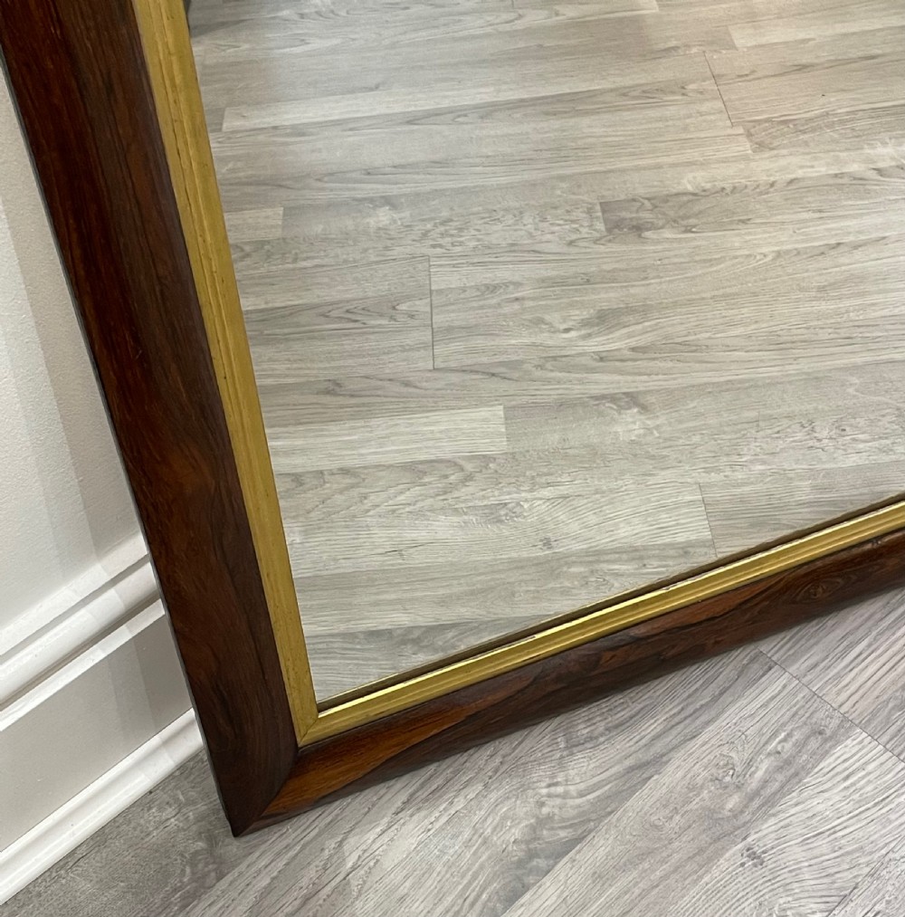 Victorian Rosewood Framed Mirror View V