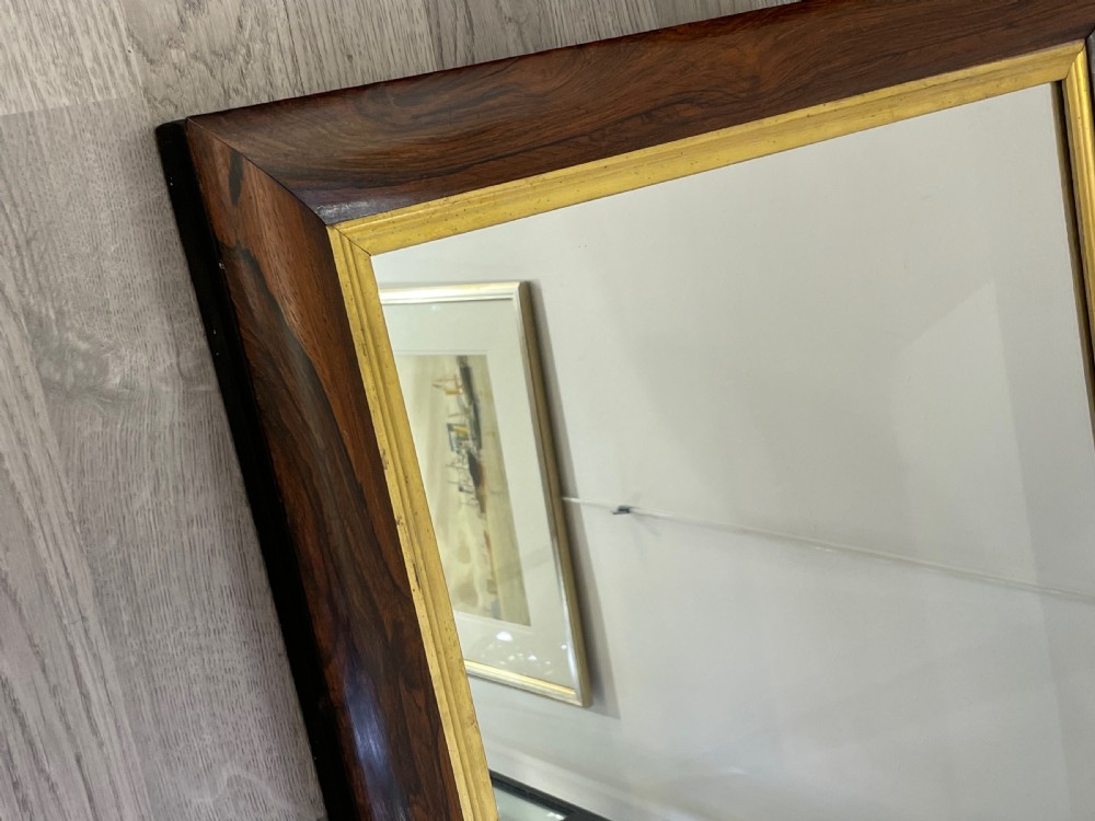 Victorian Rosewood Framed Mirror View VII