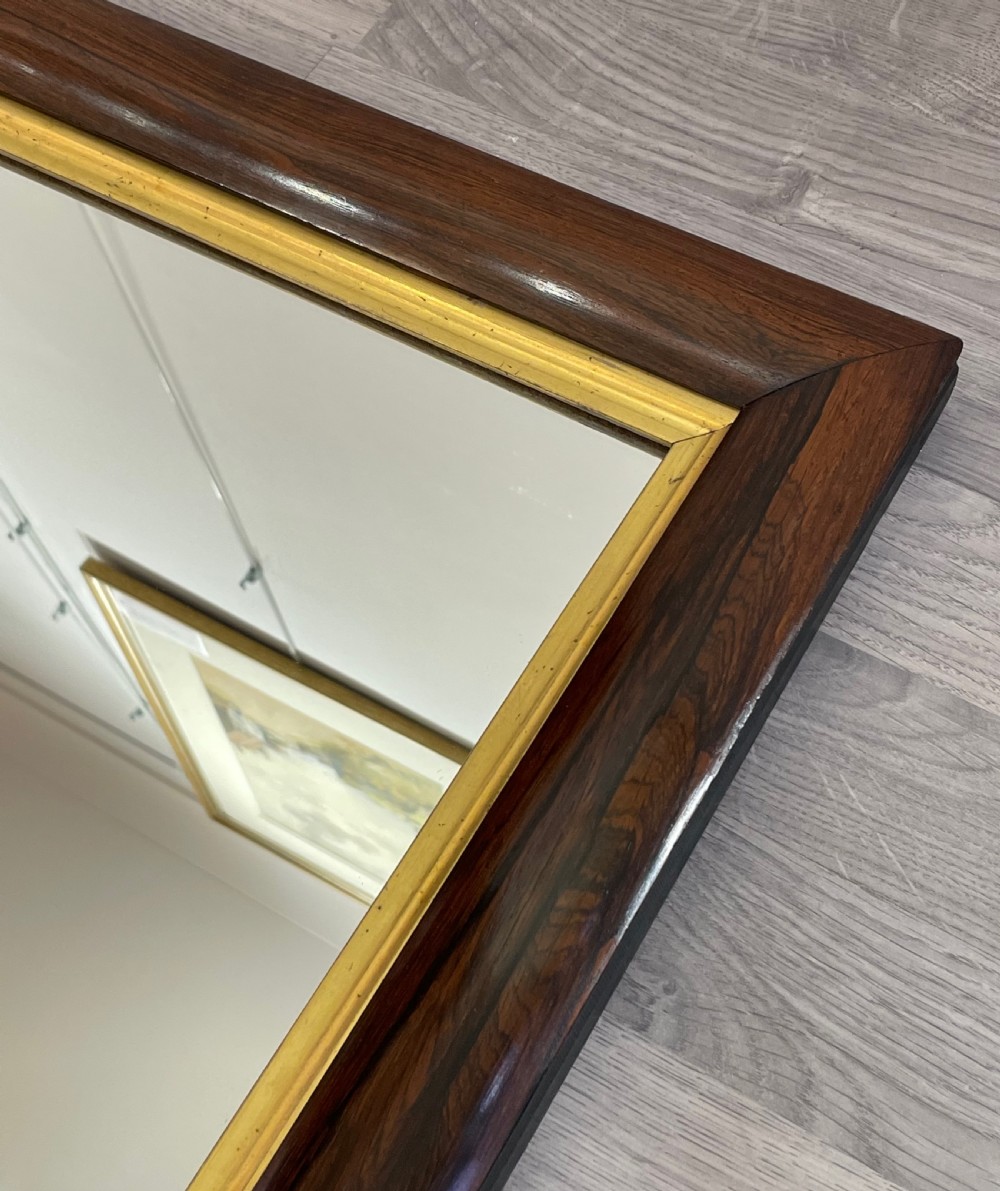 Victorian Rosewood Framed Mirror View VIII