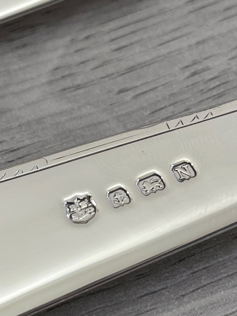 George VI Solid Silver Fish Knives & Forks for Six Persons View IX
