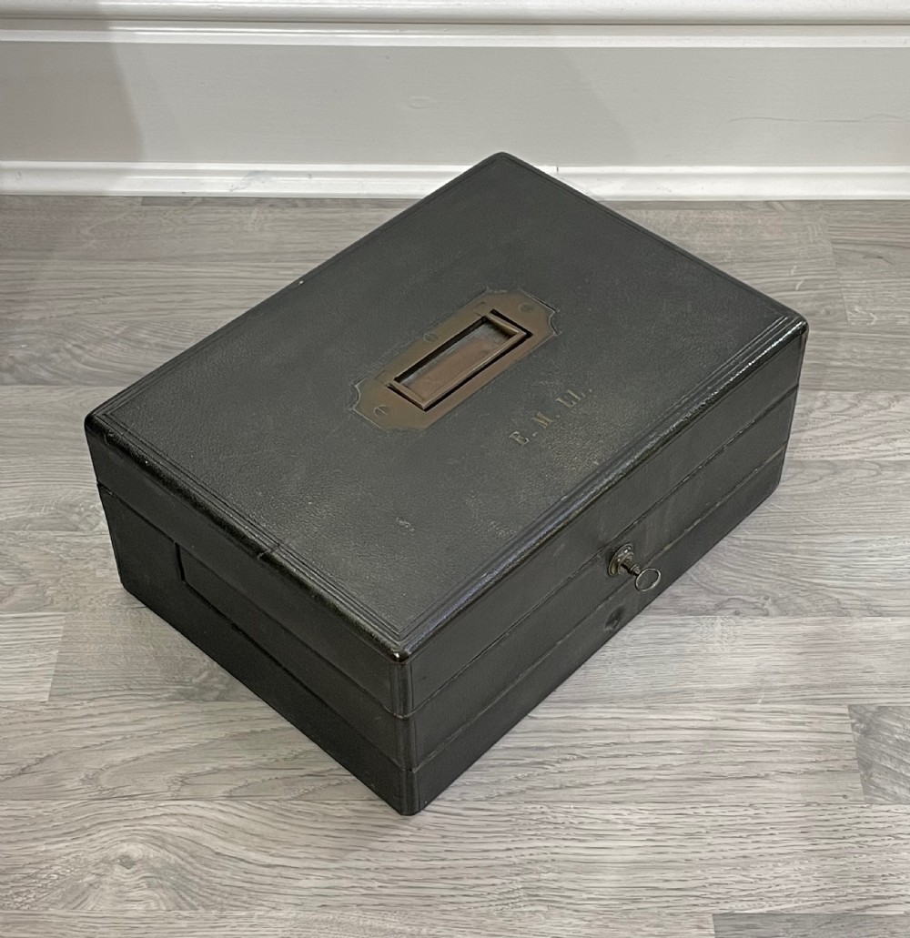 Quality Victorian Writing Slope Despatch Box By Toulmin & Gale