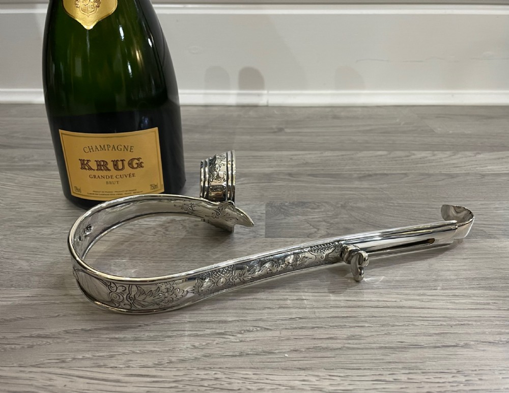Late Victorian Silver Plated Wine Pourer View IX