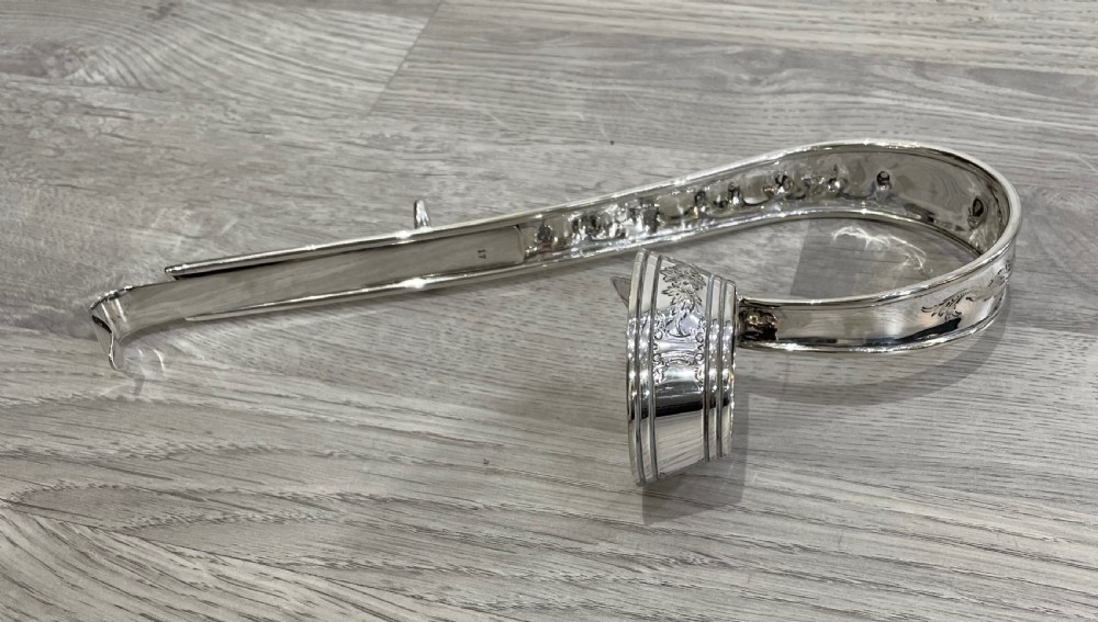 Late Victorian Silver Plated Wine Pourer View XII