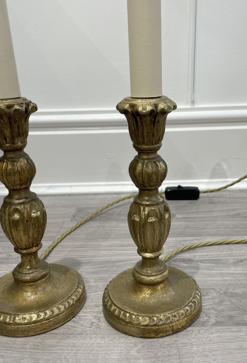 Pair of Giltwood Table Lamps View VI