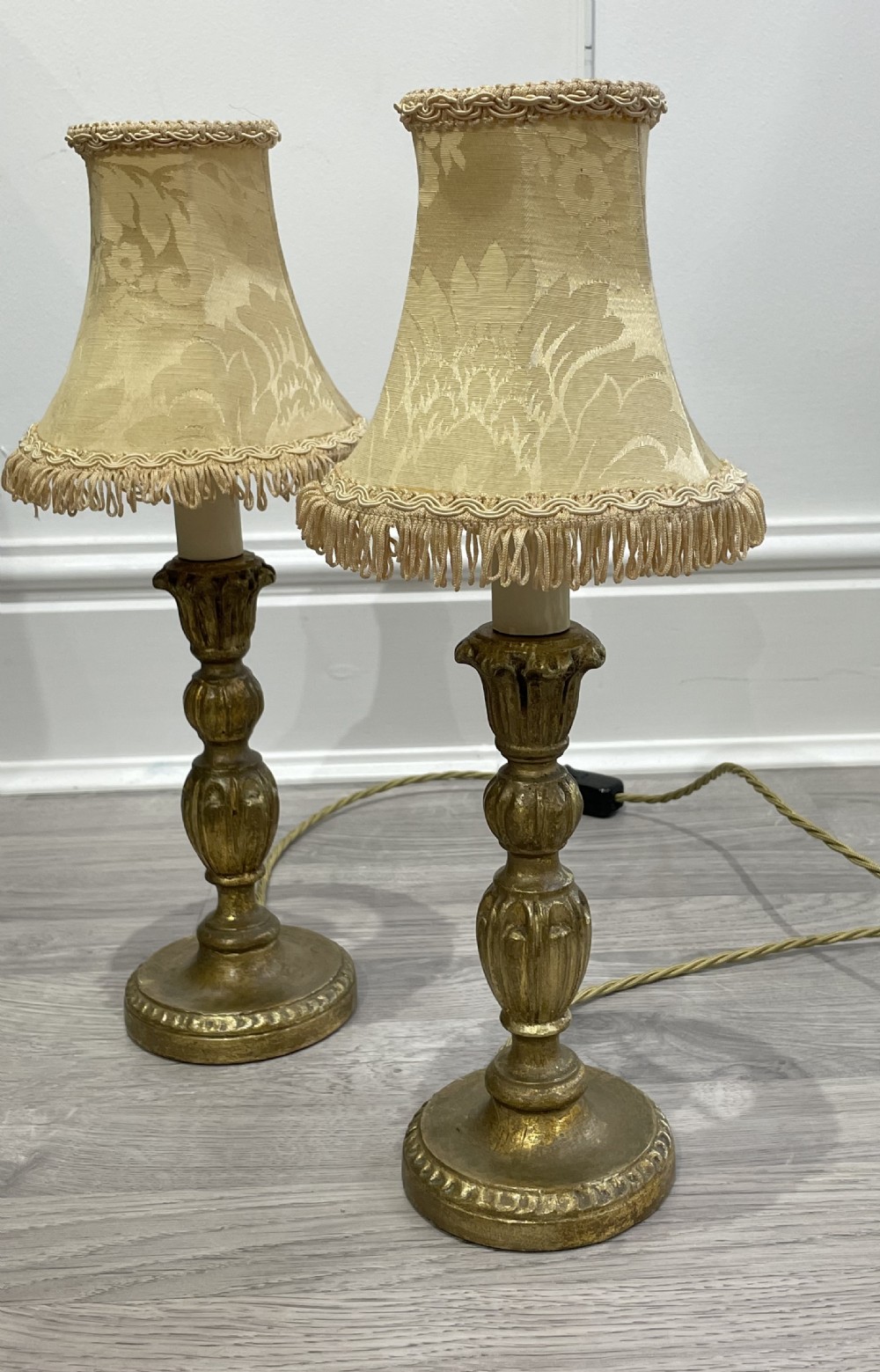 Pair of Giltwood Table Lamps View VII