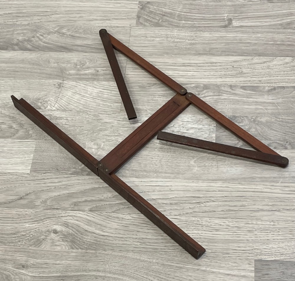 19th Centuru Campaign Folding Music Stand Easel View V