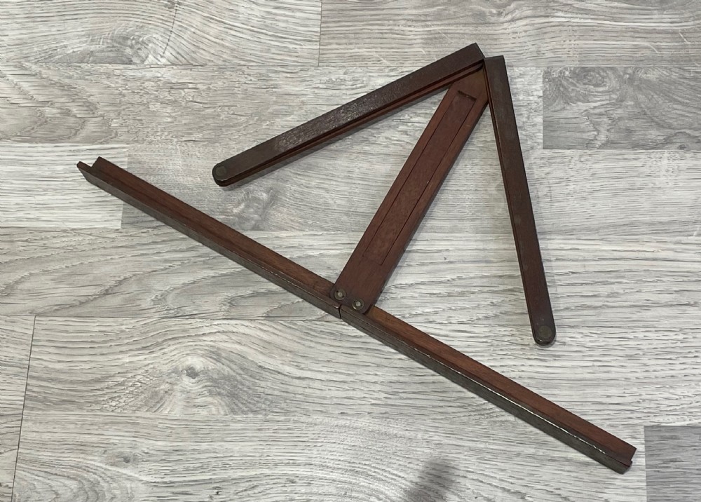 19th Centuru Campaign Folding Music Stand Easel View VI