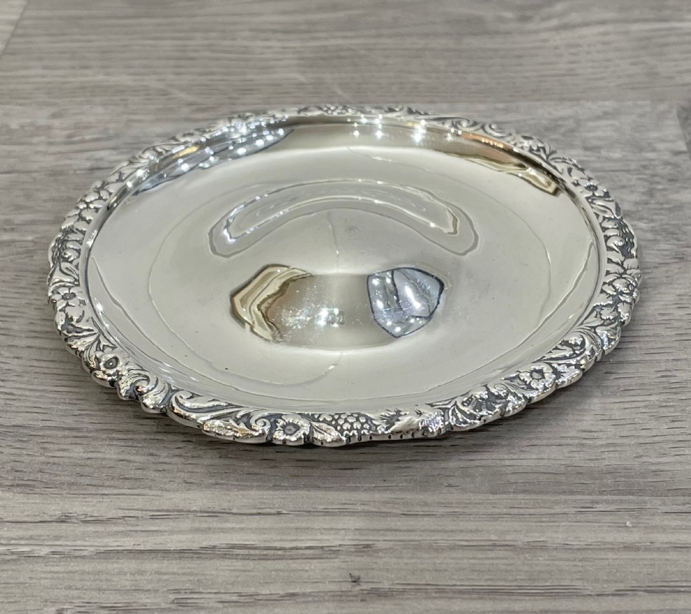 George III Silver Wine Funnel Stand, by Thomas Wallis II View II